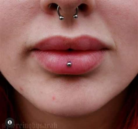 Ashley Lip Piercing