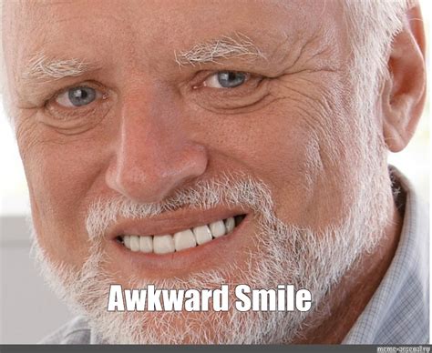 Awkward Smile Meme