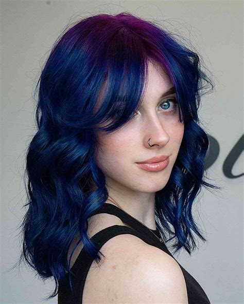 Blue Purple Hair