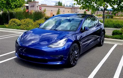 Blue Tesla