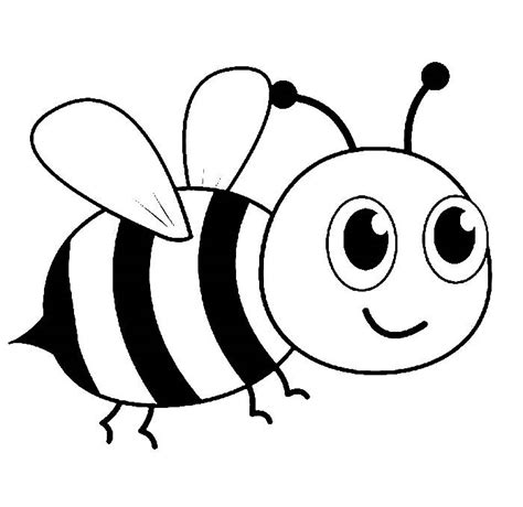 Bumble Bee Coloring Page