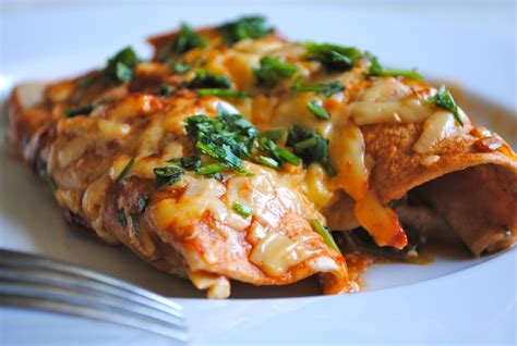 Chicken Spinach Enchiladas