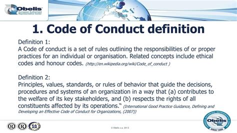 Code Of Conduct Definition