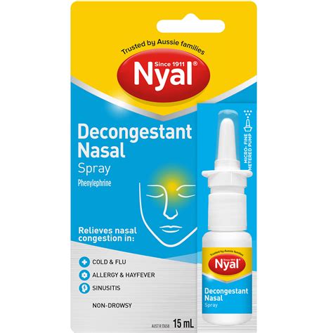 Decongestant Spray For Nosebleeds