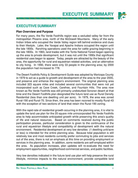 Example Of Executive Summary