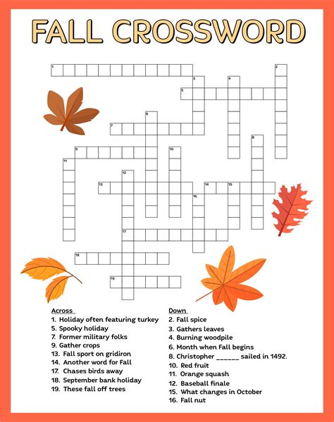 Fall Activity Worksheets