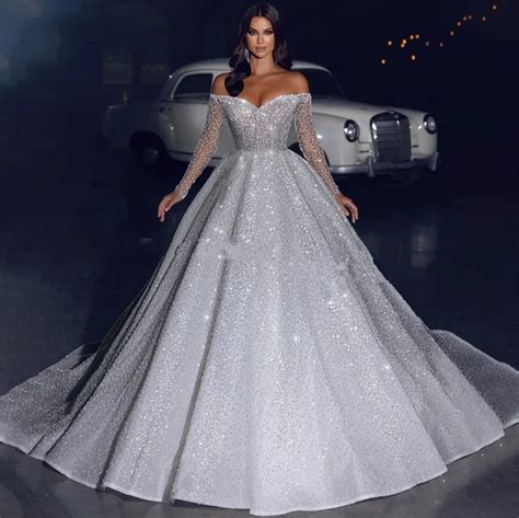Glitter Princess Wedding Dress