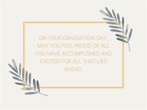 Graduation Card Message
