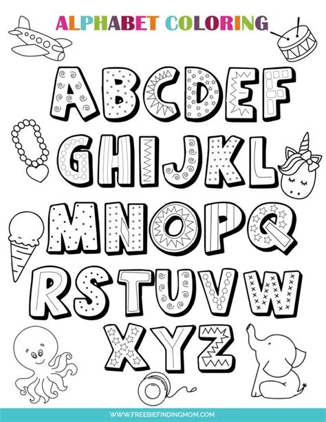 Letter I Coloring Sheet