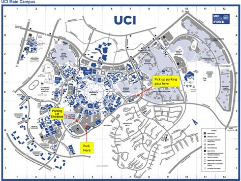 Map Of Uc Irvine