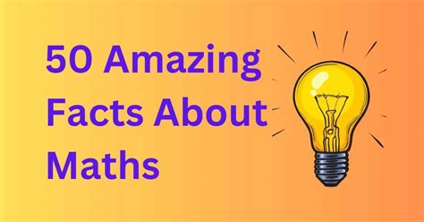 Maths Facts Interesting