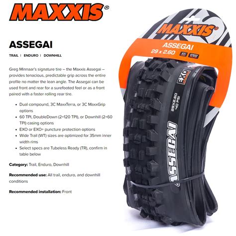 Maxxis Assegai 29X2 4