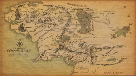 Middle Earth Maps