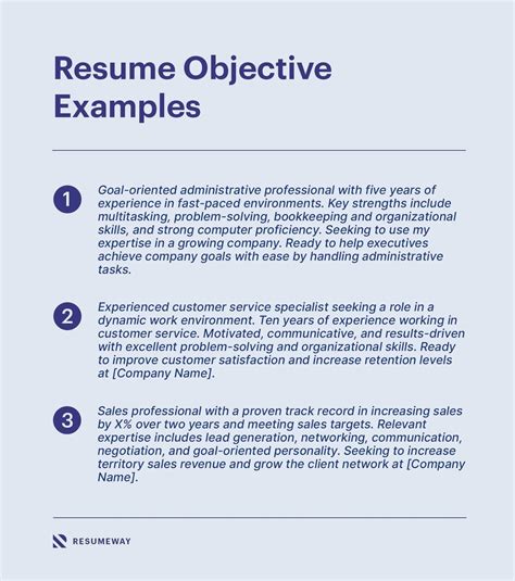 Objective In Resume