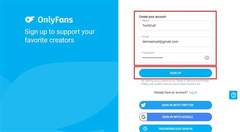 Onlyfans Username And Password