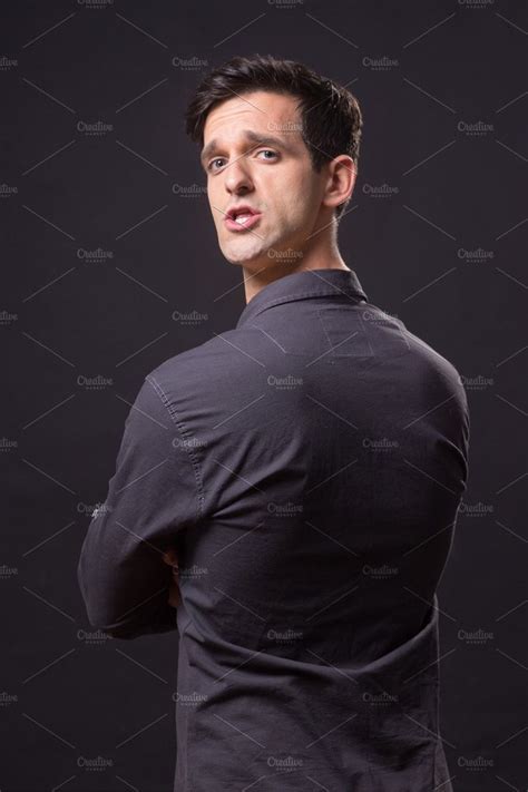 Person Starting Head Backwards