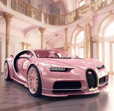 Pink Bugatti