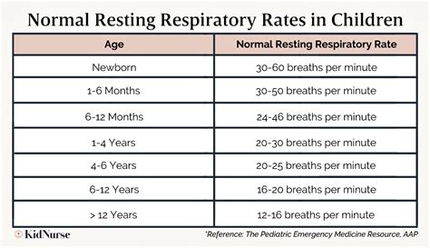 Respiratory Rate For Infants Normal