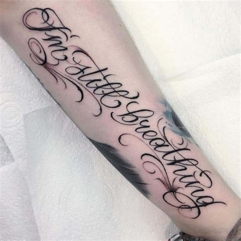 Script Tattoos