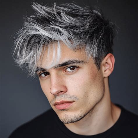 Silver Hair Men