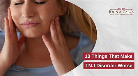 Things That Make Tmj Worse