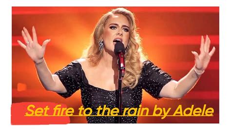 To Rain Adele