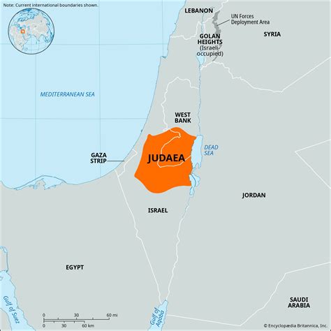 Where Is Judea Located