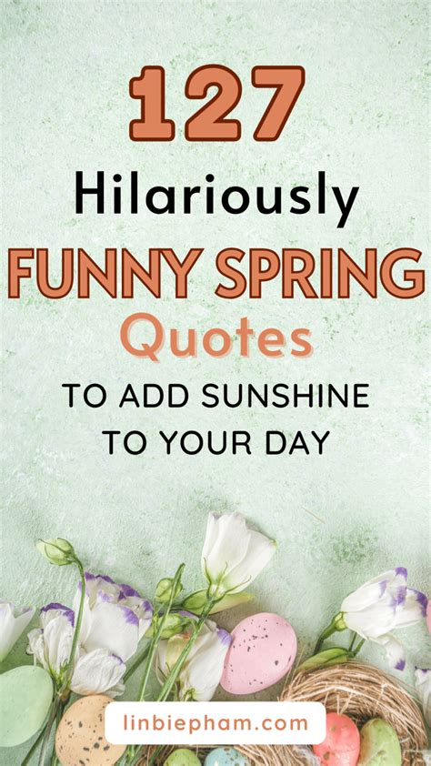 Witty Spring Quotes