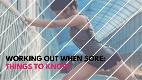 Working Out While Sore